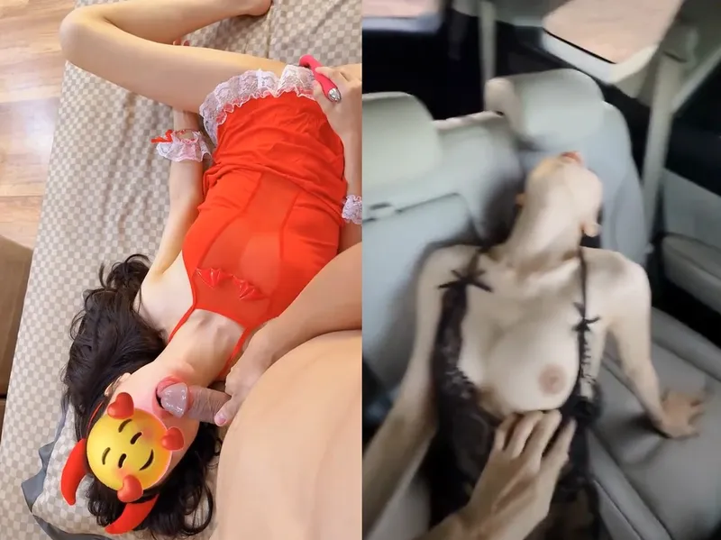 Bà xã có bầu anh hứa cho chơi cưỡi ngựa mà em nứng lồn quá xoạc từ nhà tới ô tô chưa đã